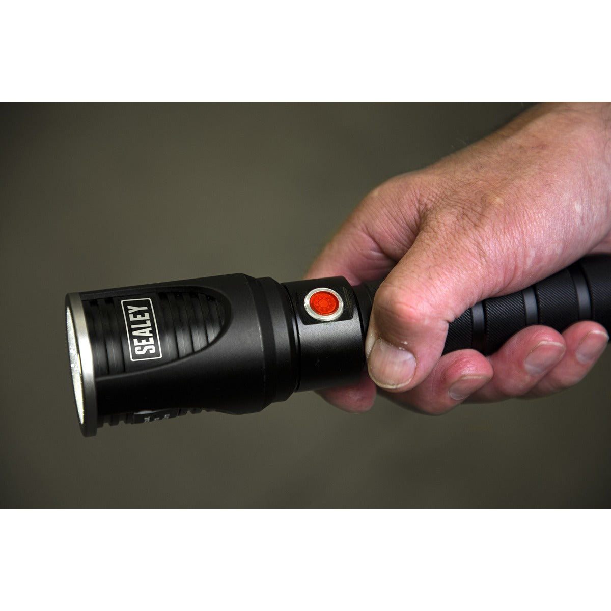 Sealey Rechargeable Aluminium Torch with Adjustable Focus 10W SMD LED LED4492