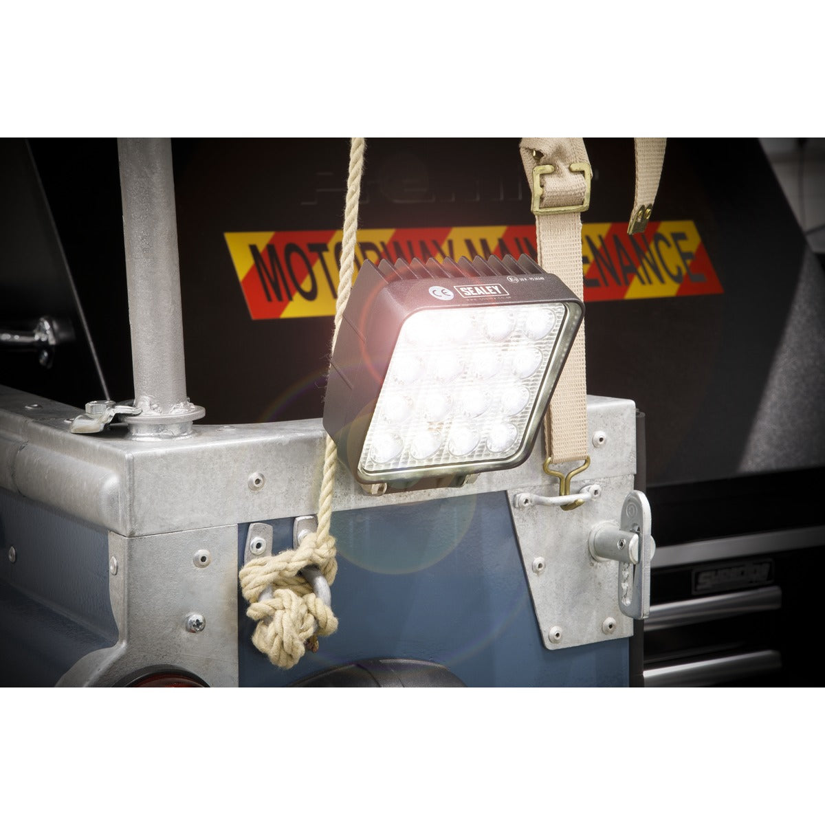 Sealey Square Worklight with Adjustable Bracket 48W SMD LED LED5S