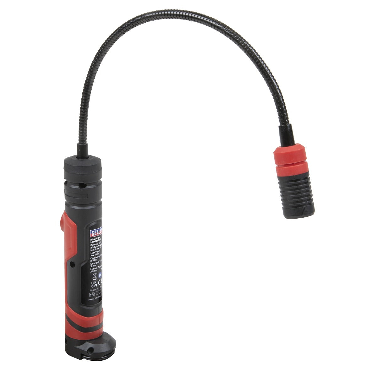 Sealey Rechargeable Flexi Magnetic Pick-Up Tool Light 3W SMD LED LEDFLEXPT