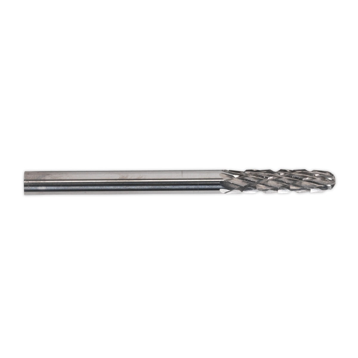 Sealey Micro Carbide Burr Ball Nose Cylindrical 3mm - Pack of 3 MCB002