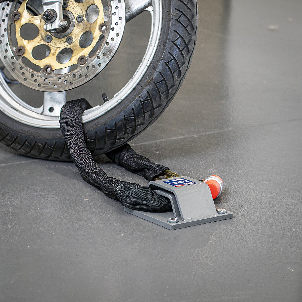 Sealey Motorcycle Ground Anchor with Twin Layer Protection MCGA01D