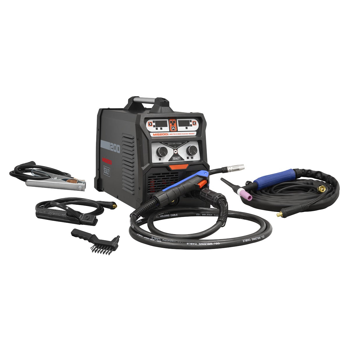Sealey MIG/TIG & MMA (ARC/STICK) Inverter Welder 200A MIG200i