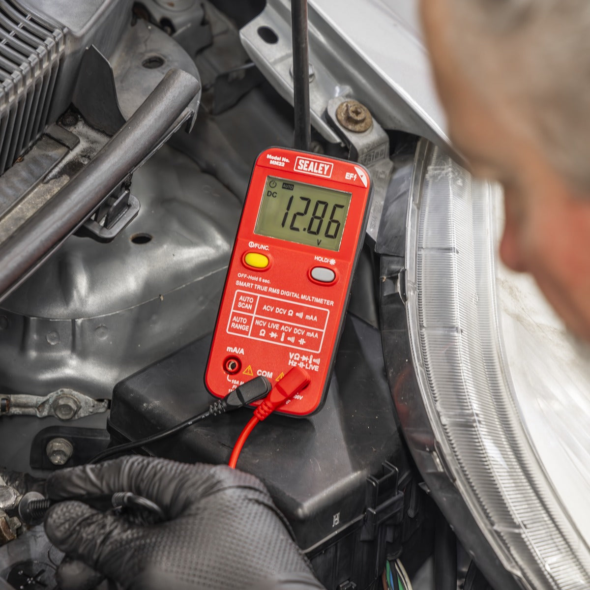 Sealey 13-Function Professional Smart Auto-Scanning Digital Multimeter MM22