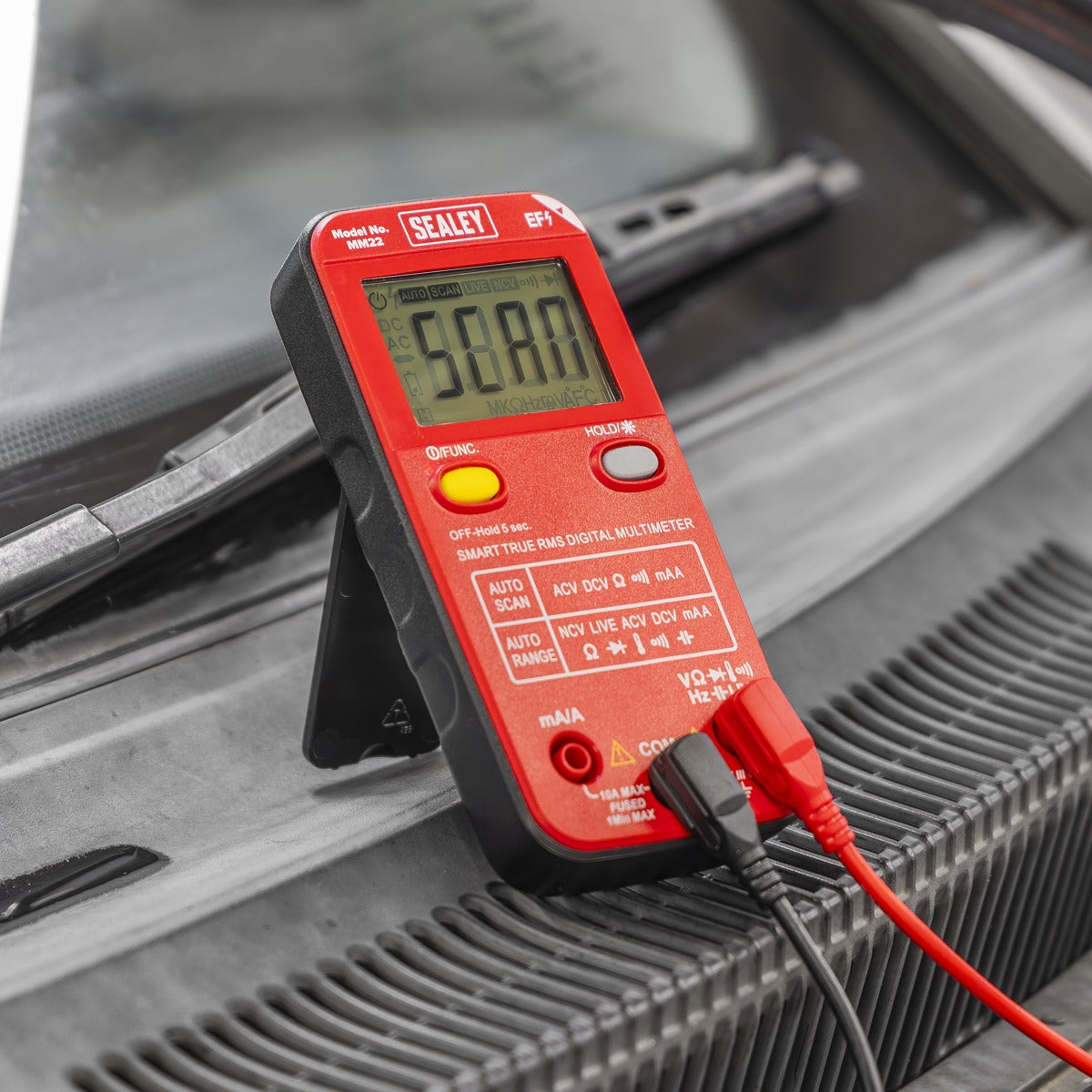 Sealey 13-Function Professional Smart Auto-Scanning Digital Multimeter MM22
