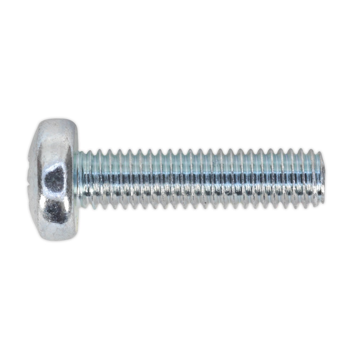 Sealey Zinc Plated Pan Head Pozi Machine Screw M5 x 20mm, DIN 7985Z - Pack of 100 MSP520