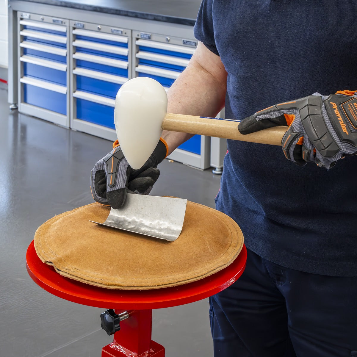 Sealey Leather Panel Beating Sandbag for Metal Forming 12" MW17