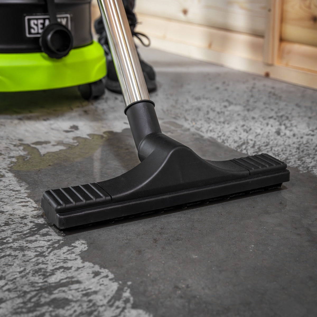 Sealey BuilderVac 15L M Class Vacuum Cleaner Wet & Dry with Stainless Steel Drum 1400W/230V PC150BV