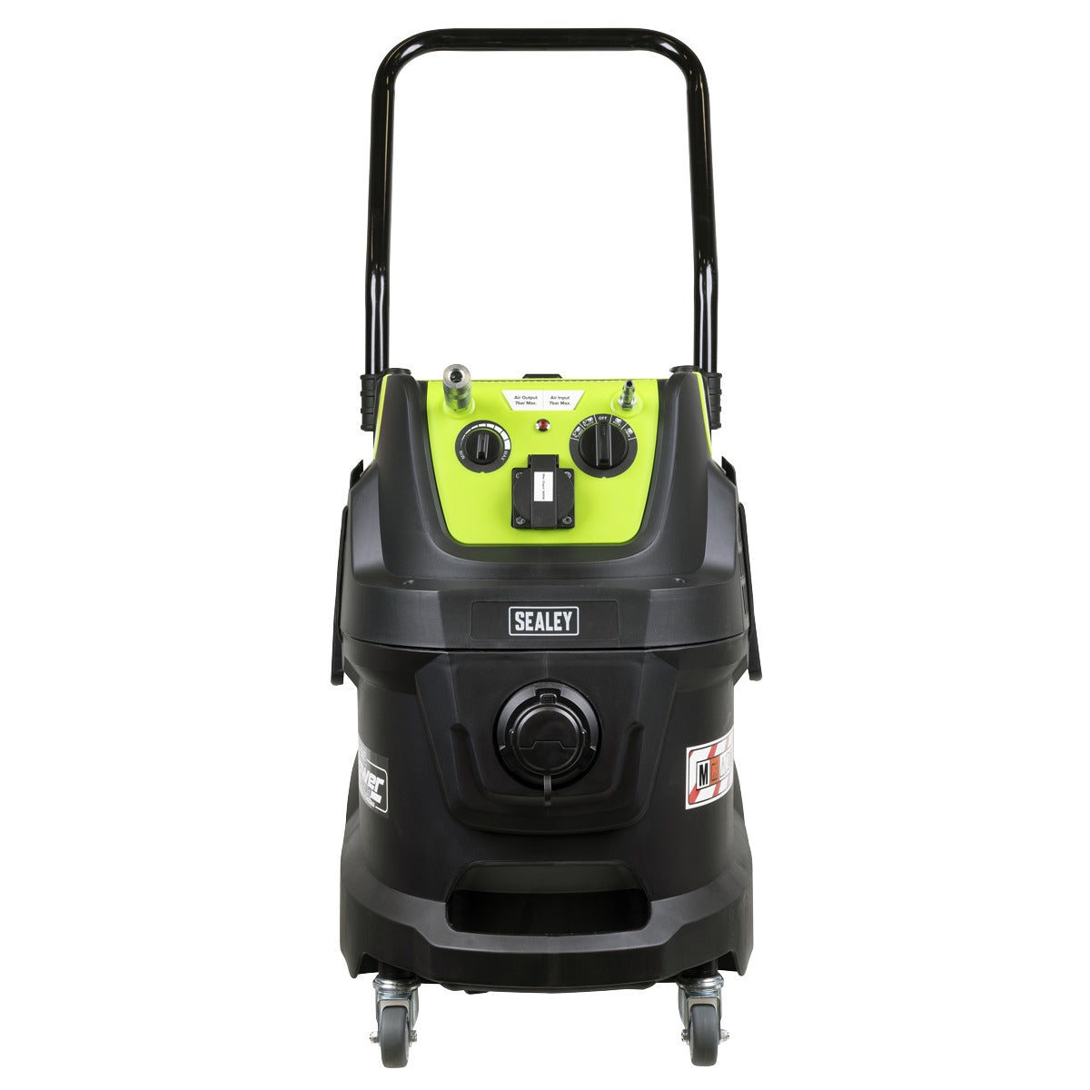 Sealey M Class Dust-Free Industrial Wet & Dry Vacuum Cleaner 40L with Autostart for Air/Electric Power Tools 1600W/230V PC400MA