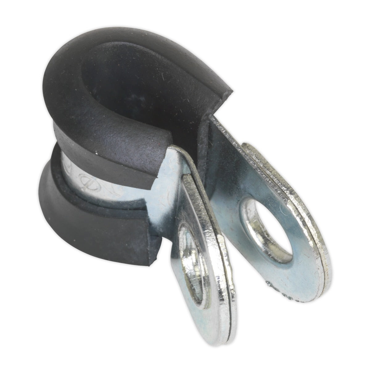 Sealey Rubber Lined P-Clip 6mm - Pack of 25 PCJ6
