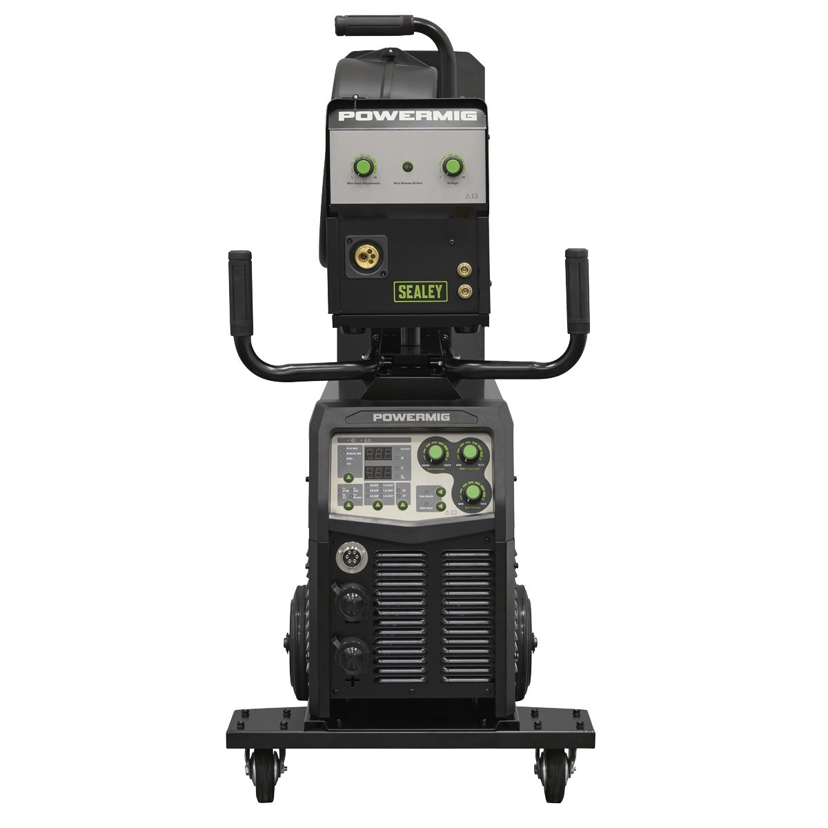 Sealey 500A Professional Gas/Gasless MIG/TIG/MMA Inverter Welder With Portable Wire Feeder 400V/3ph POWERMIG500i