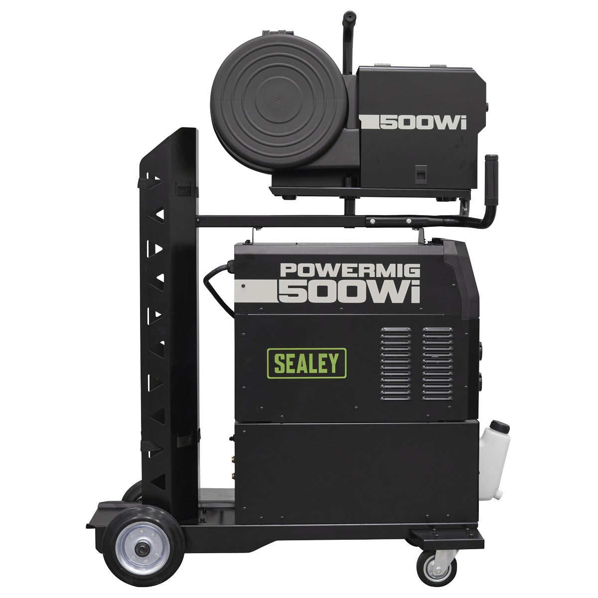 Sealey 500A Professional Gas/Gasless MIG/TIG/MMA Inverter Welder with Portable Wire Feeder & Water Cooler 400V 3ph POWERMIG500Wi