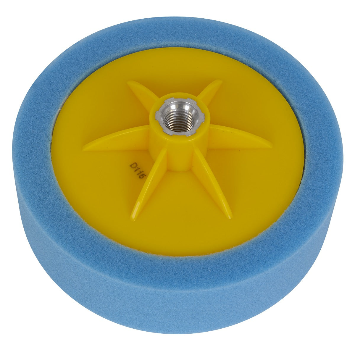 Sealey 150 x 50mm Buffing & Polishing Foam Head M14 x 2mm - Blue/Medium PTC/CH/M14-B