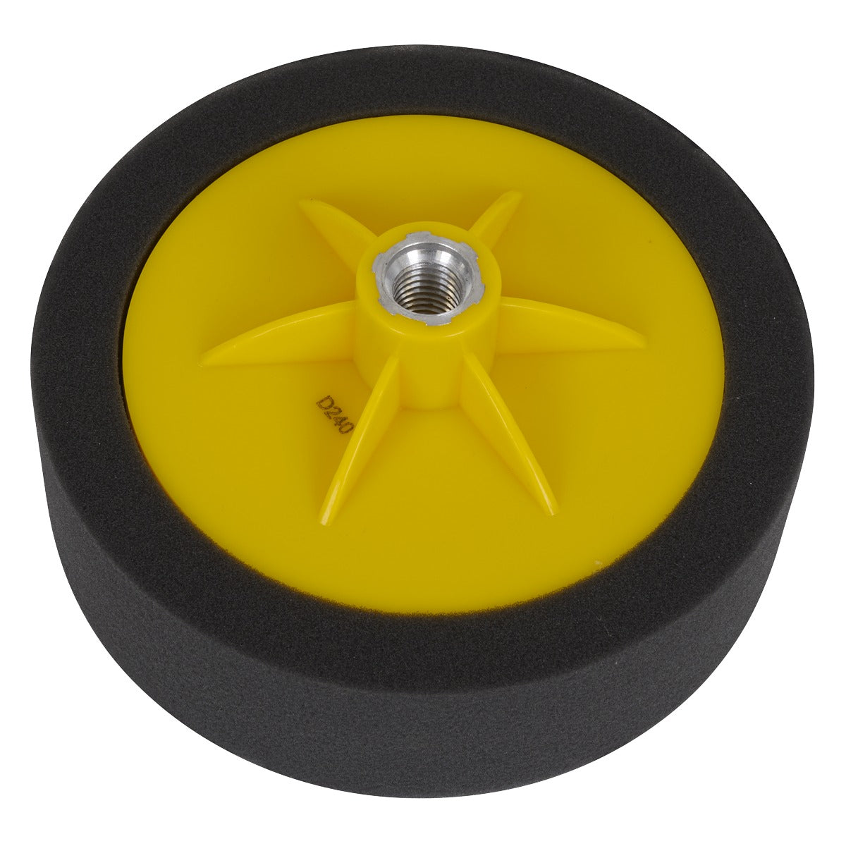 Sealey 150 x 50mm Buffing & Polishing Foam Head M14 x 2mm - Black/Soft PTC/CH/M14-P