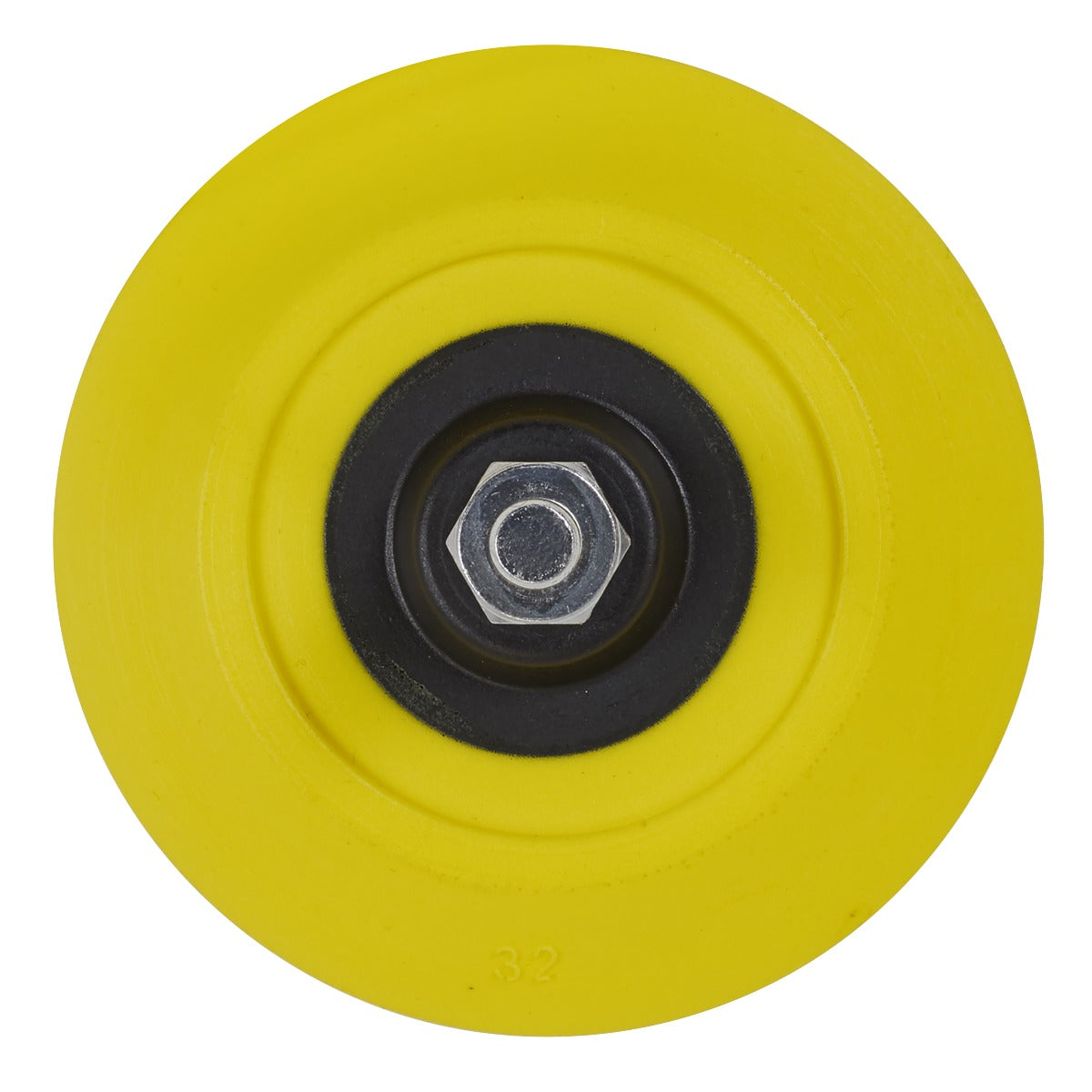 Sealey 75mm Hook-and-Loop Backing Pad on 6mm Shaft PTC75HLM