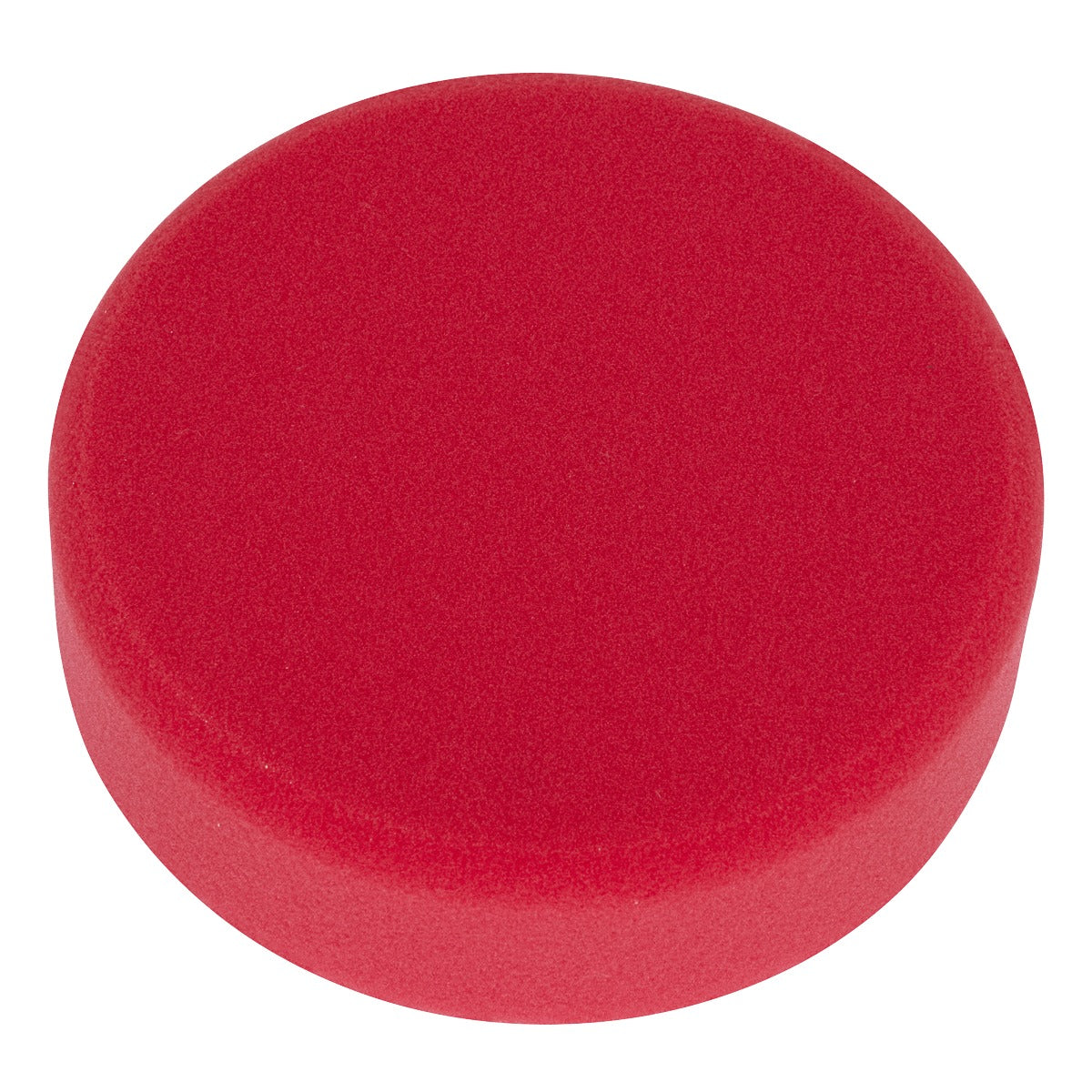 Sealey Hook-and-Loop Buffing & Polishing Foam Head 150 x 50mm - Red/Ultra-Soft PTCCHV150R