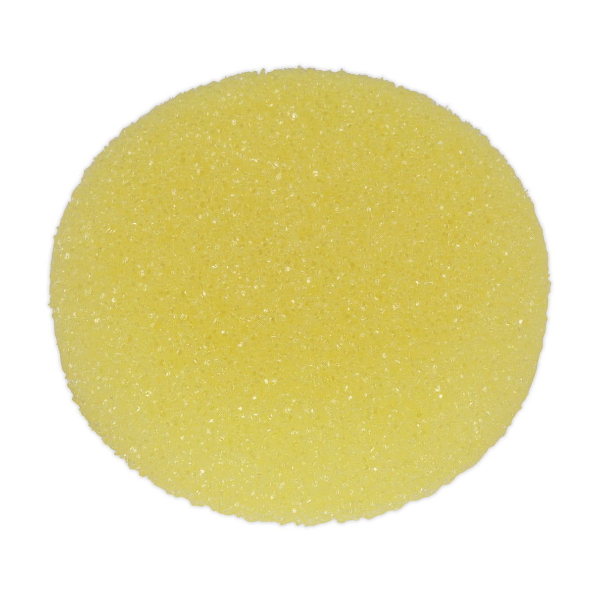 Sealey Hook-and-Loop Buffing & Polishing Foam Head 80 x 25mm - Yellow/Coarse PTCCHV79Y