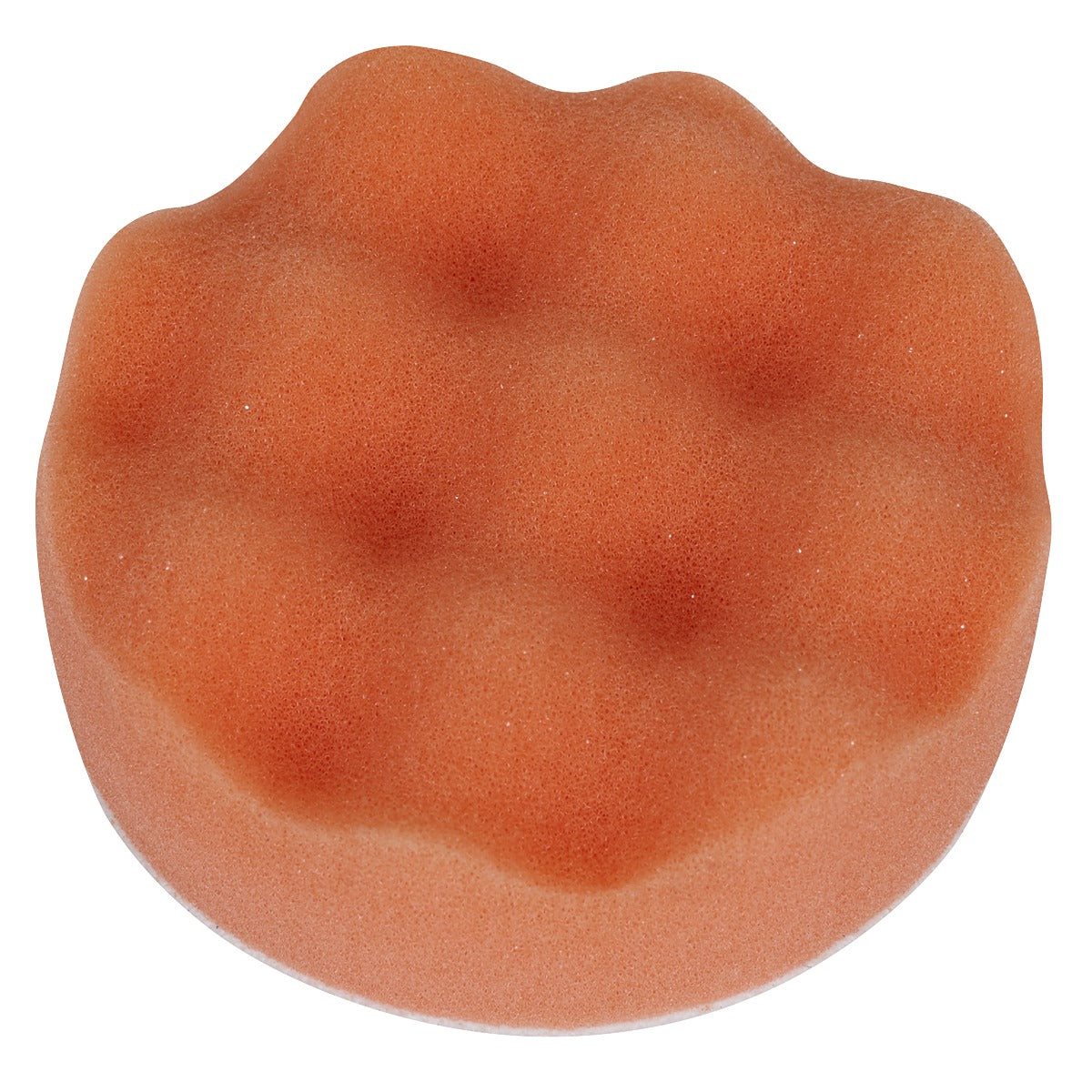 Sealey Hook-and-Loop Buffing & Polishing Foam Head 80 x 25mm - Orange/Firm PTCCHW80O
