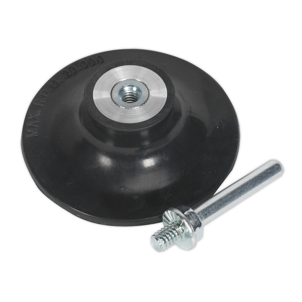 Sealey 75mm Quick Change Backing Pad 1/4"UNC PTCQCBP75
