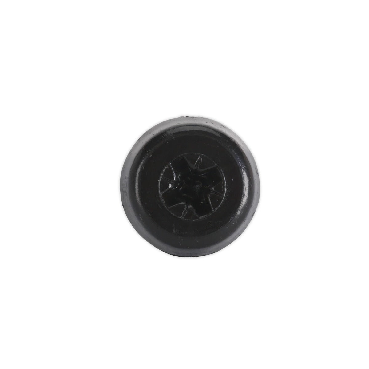 Sealey Numberplate Screw with Plastic Enclosed Head 4.8 x 18mm, Black - Pack of 50 PTNP3