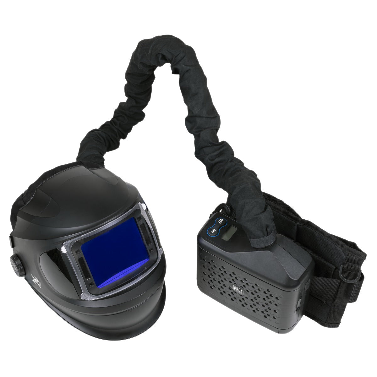 Sealey Auto Darkening Welding Helmet with TH3 Powered Air Purifying Respirator (PAPR) PWH618