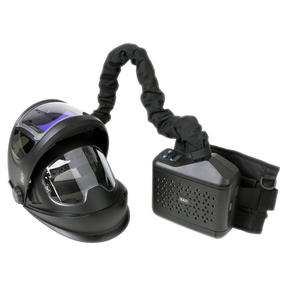 Sealey Auto Darkening Welding Helmet with TH3 Powered Air Purifying Respirator (PAPR) PWH618