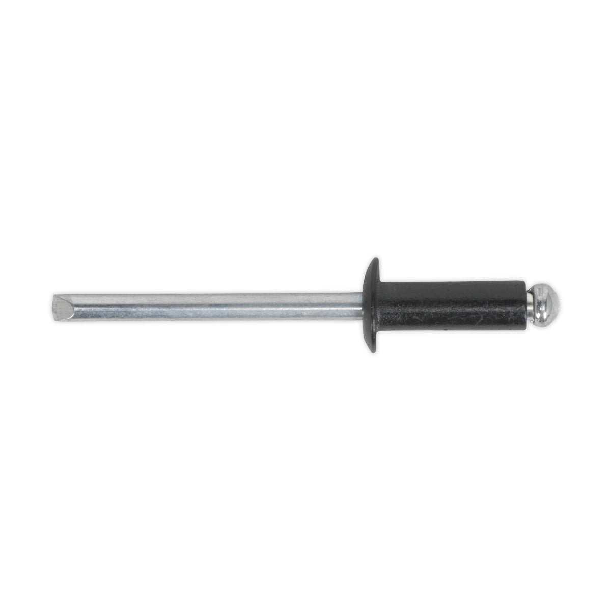 Sealey Aluminium Standard Flange Rivet 4.8 x 14mm, Black - Pack of 200 RAB4814S