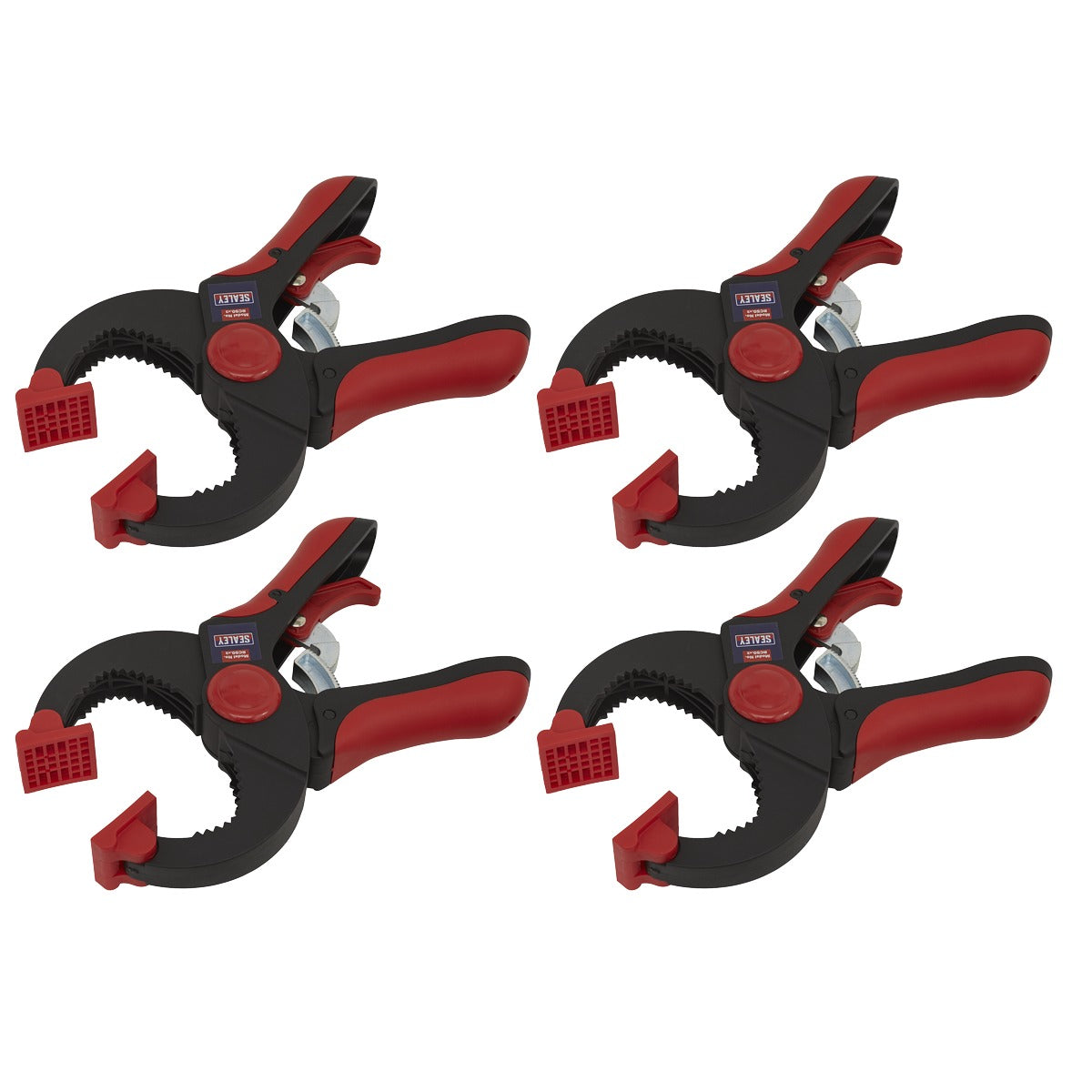 Sealey Ratchet Clamp Set 45mm 4pc RC504