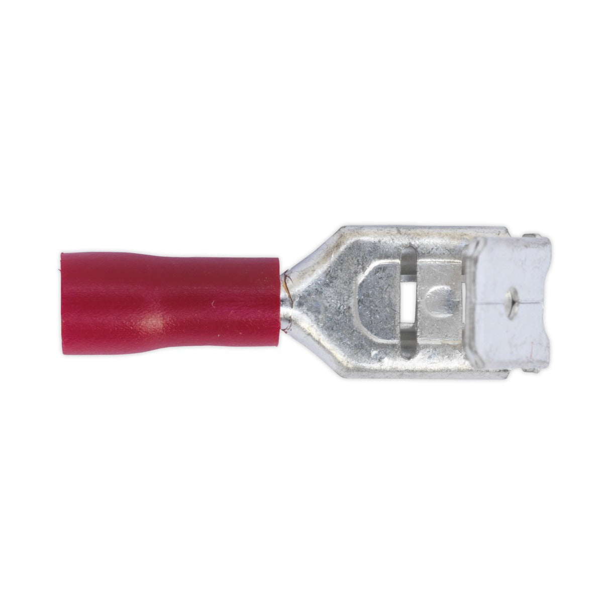 Sealey Piggy-Back Terminal 6.3mm, Red - Pack of 100 RT17