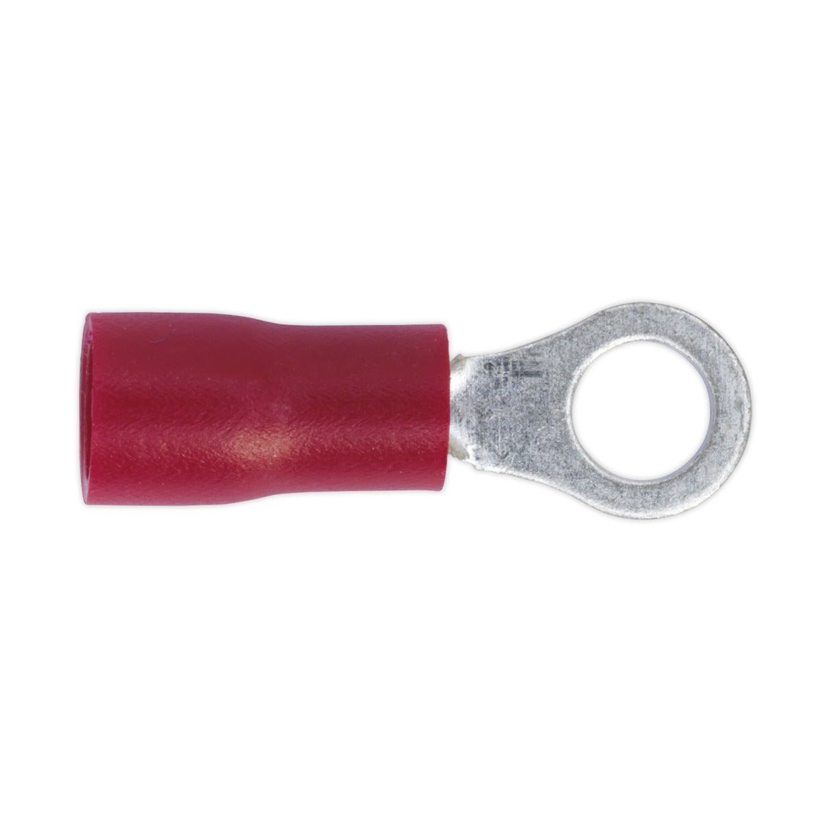 Sealey Easy-Entry Ring Terminal 4.3mm (4BA), Red - Pack of 100 RT24