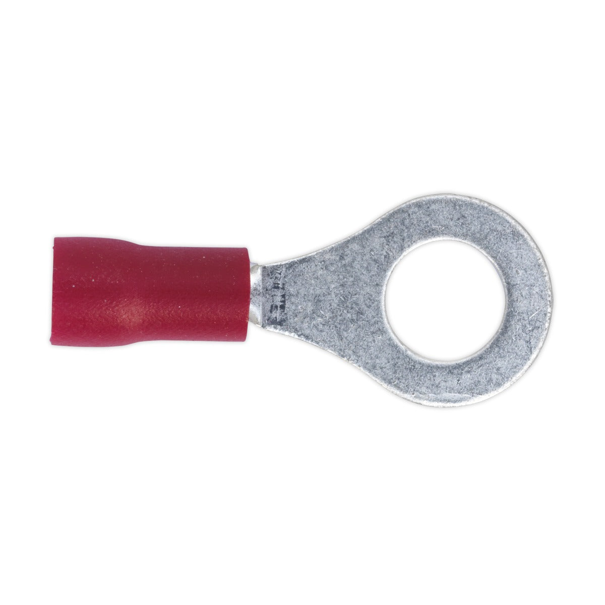 Sealey Easy-Entry Ring Terminal 6.4mm (1/4"), Red - Pack of 100 RT26