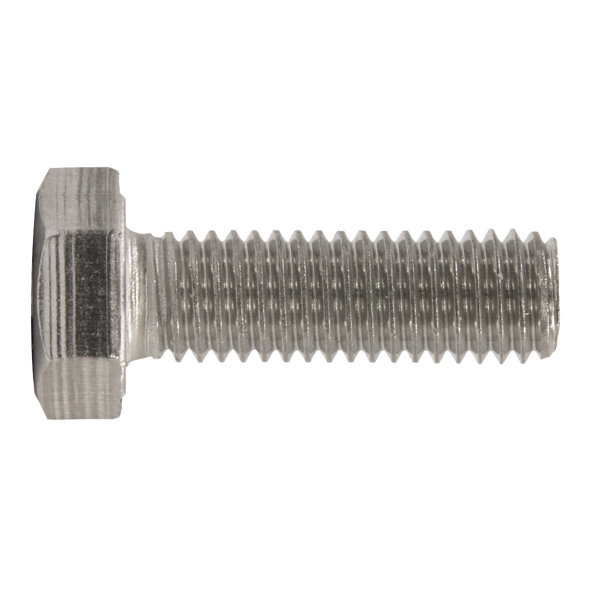 Sealey Stainless Steel Hex Head Set Screw DIN 933 - M8 X 25 A2 - Pack of 50 S825S