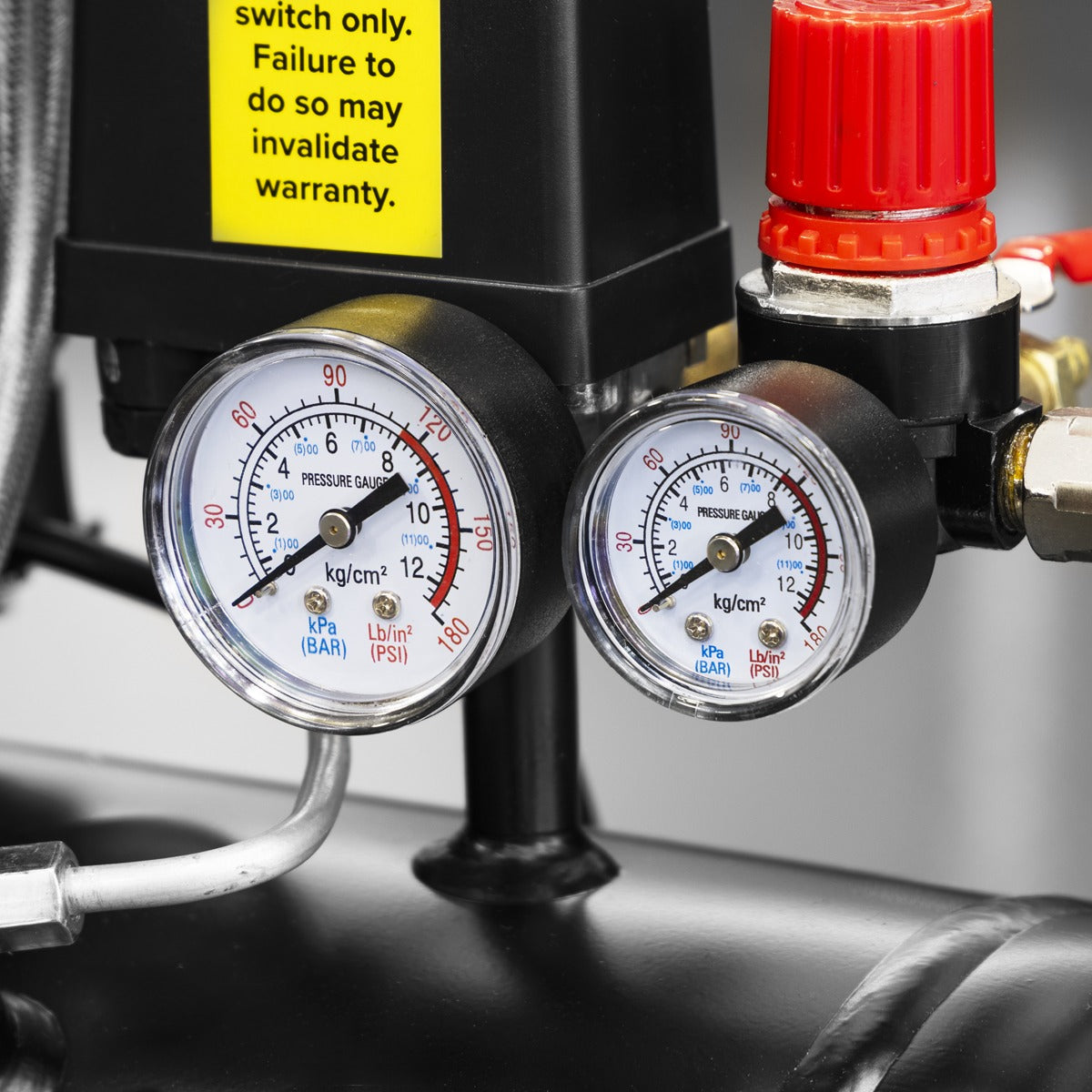 Sealey 24L Low Noise Oil Free Direct Drive Air Compressor 1hp SAC2400S