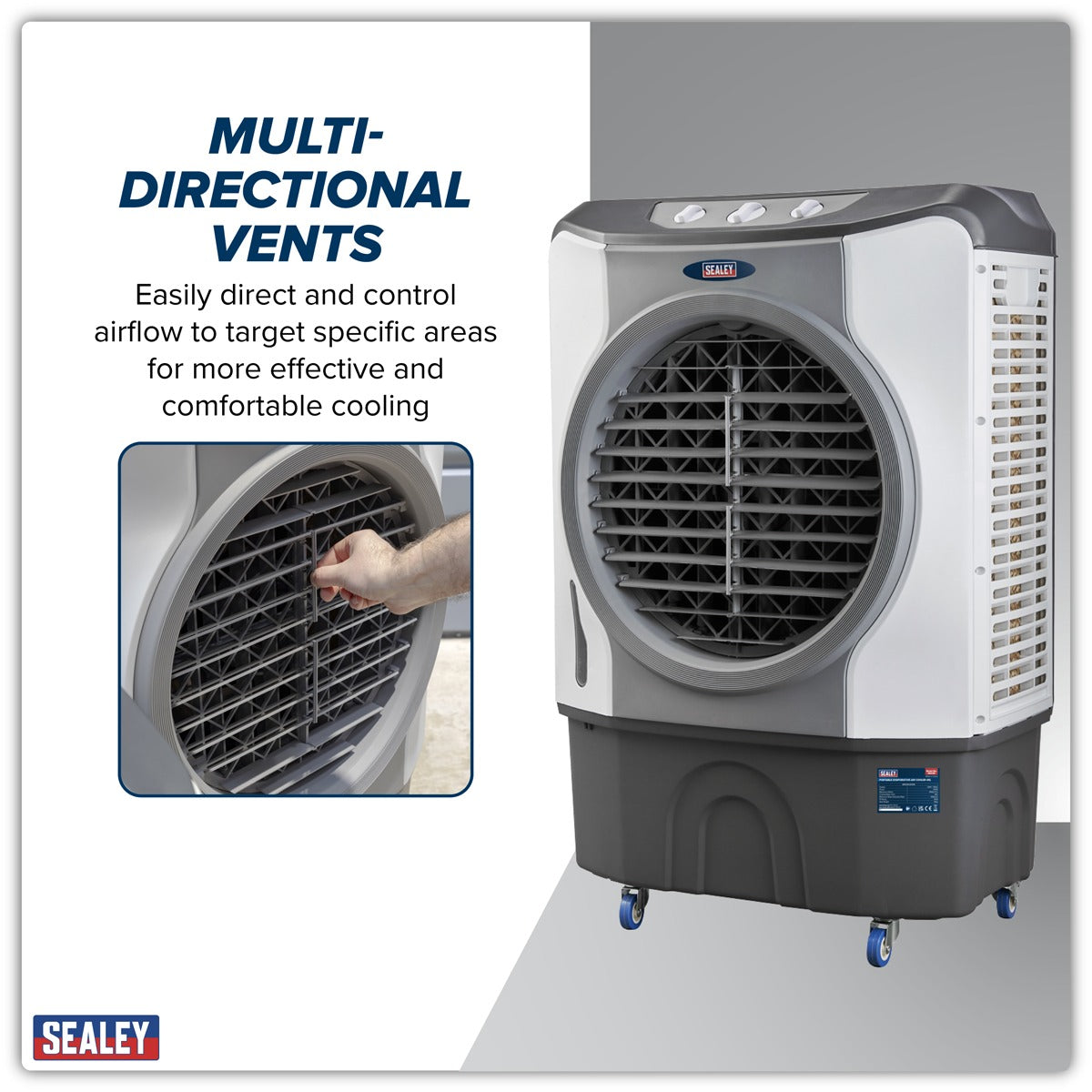 Sealey Portable Evaporative Air Cooler 45L SAC45