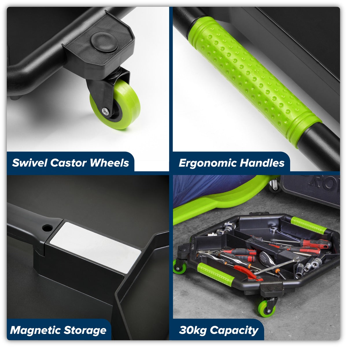Sealey Creeper Tool Tray - Green SCR86HV
