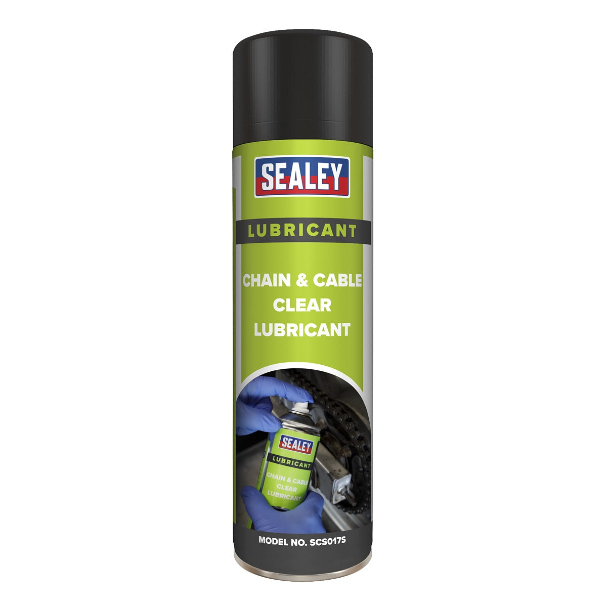 Sealey Chain & Cable Clear Lubricant 500ml SCS017S