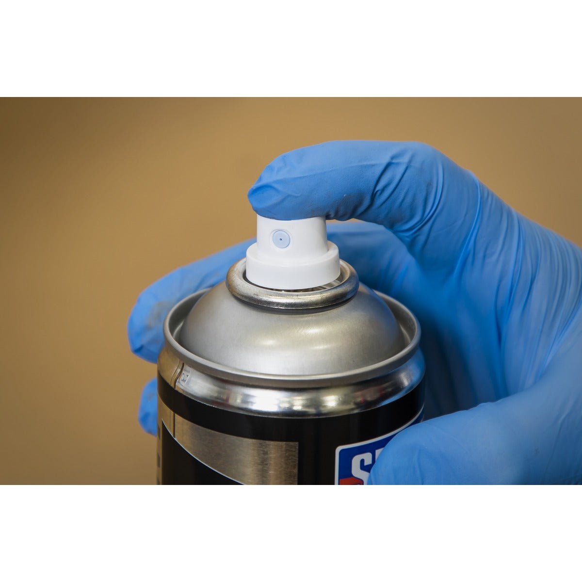 Sealey Matt Paint 500ml - Black SCS026S