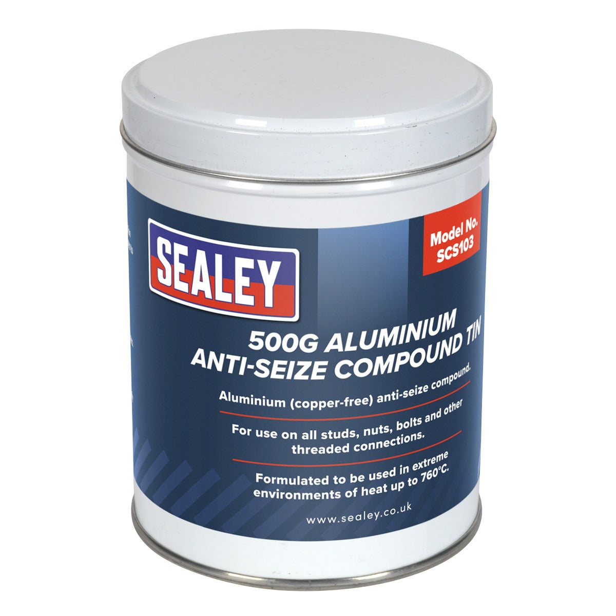 Sealey Aluminium Anti-Seize Compound Tin 500g SCS103