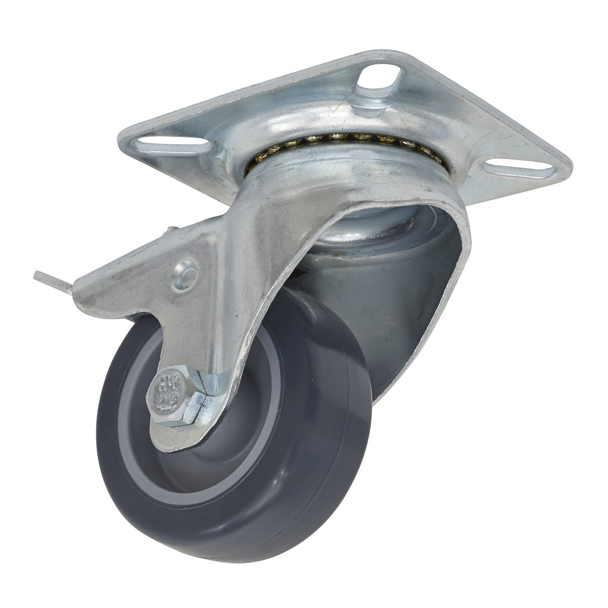 Sealey 50mm Castor Wheel with Swivel Plate & Total Lock SCW250SPL