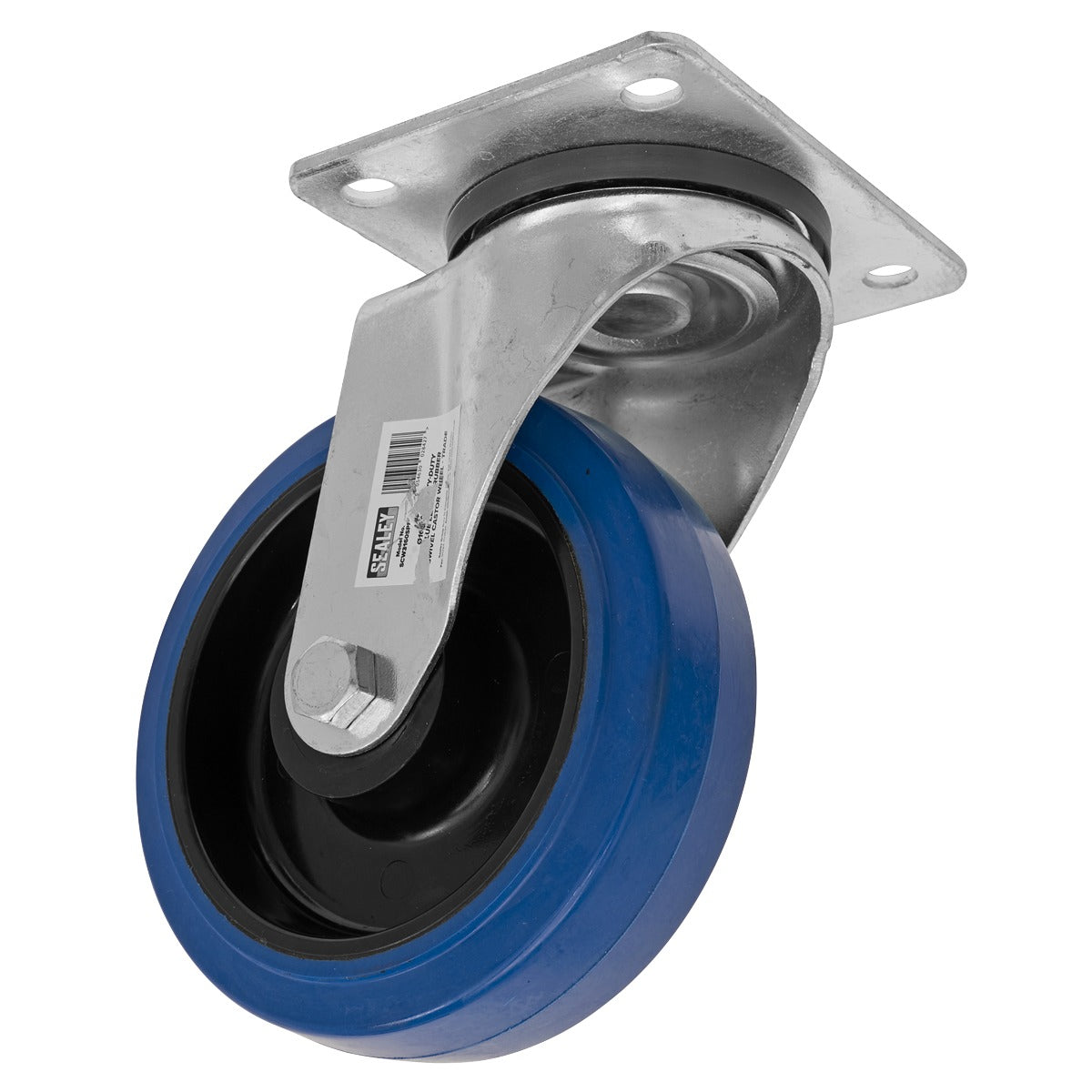 Sealey 160mm Castor Wheel with Swivel Plate SCW3160SPEM