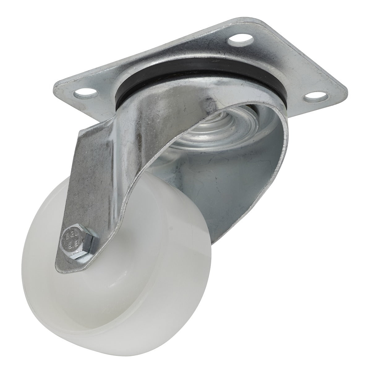 Sealey 80mm Castor Wheel with Swivel Plate SCW480SP
