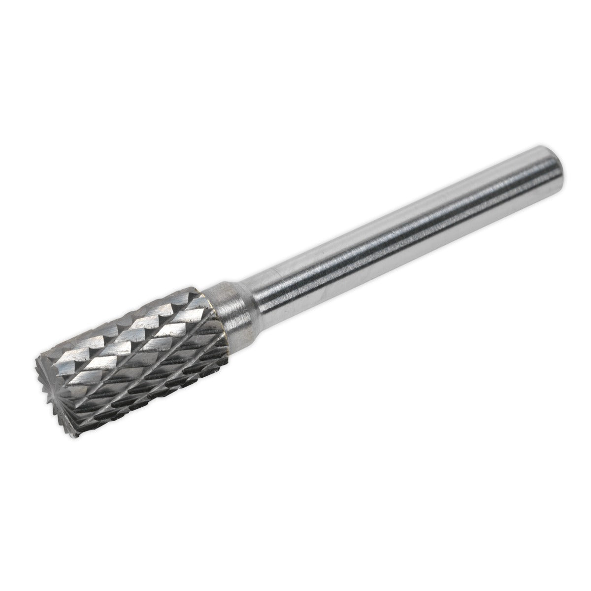 Sealey Cylindrical Front End Cut Tungsten Carbide Rotary Burr 10mm SDB01