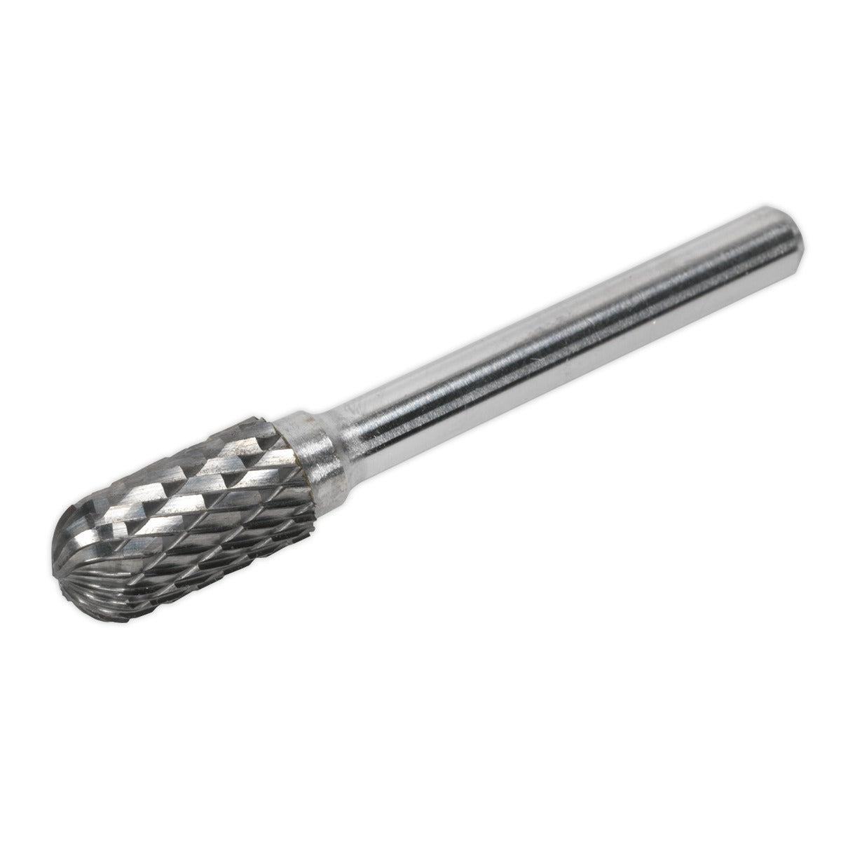 Sealey Cylindrical Ball Nose Tungsten Carbide Rotary Burr 10mm SDB02