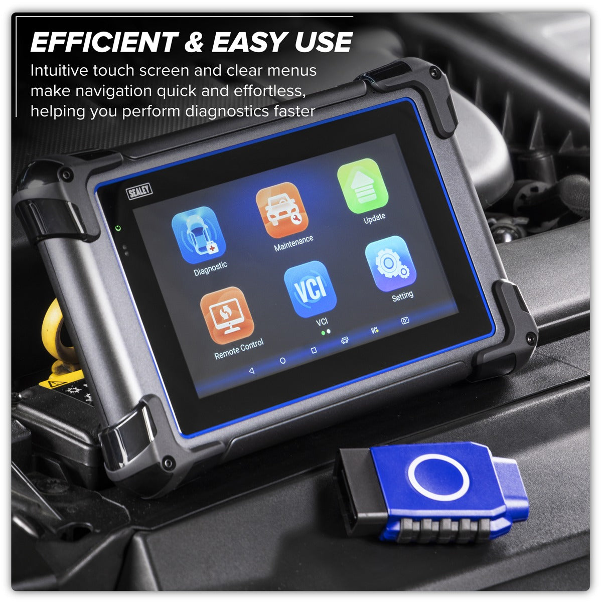 Sealey Diagnostic Tablet & Trolley - Red SDS1R