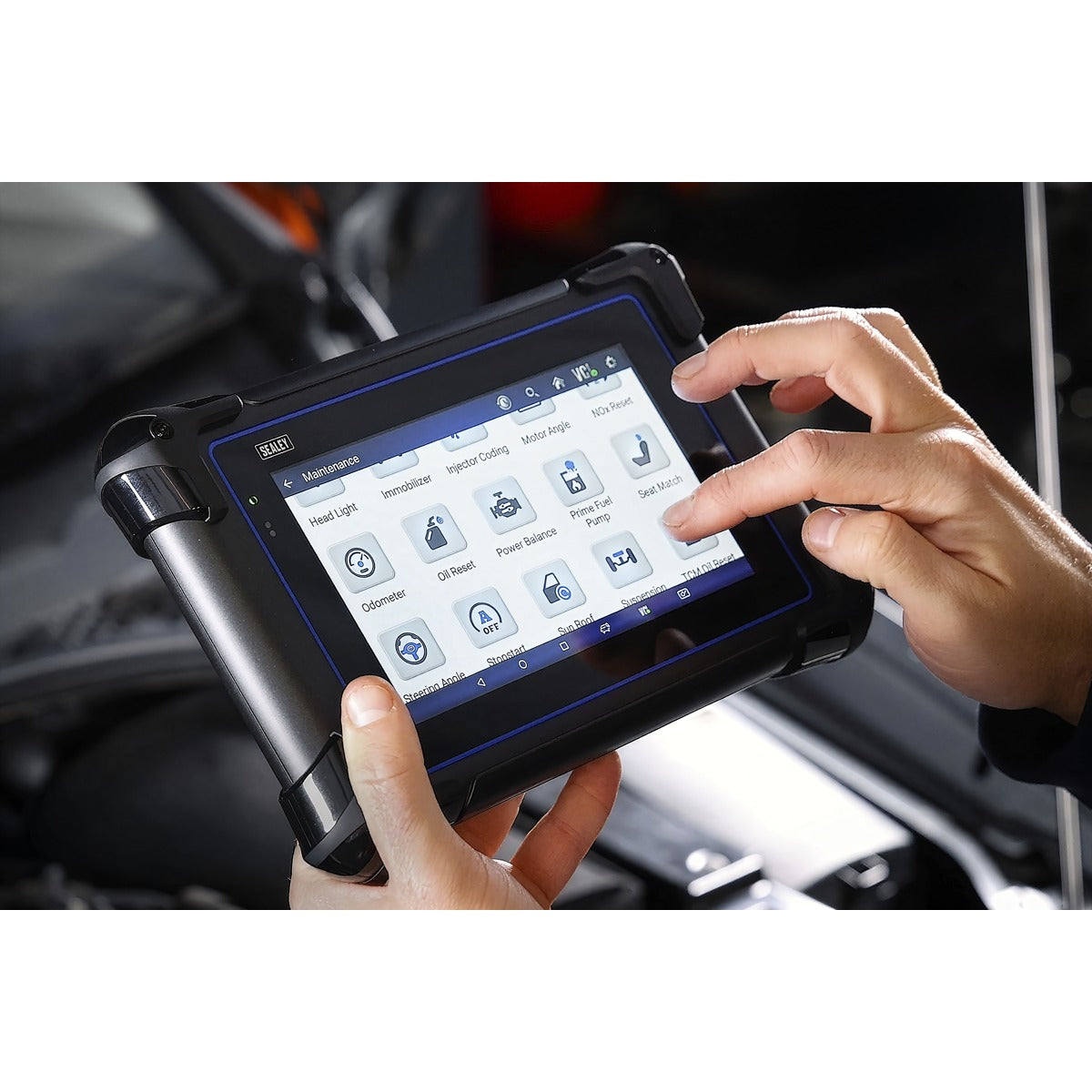 Sealey Diagnostic Tablet & Trolley - Red SDS1R