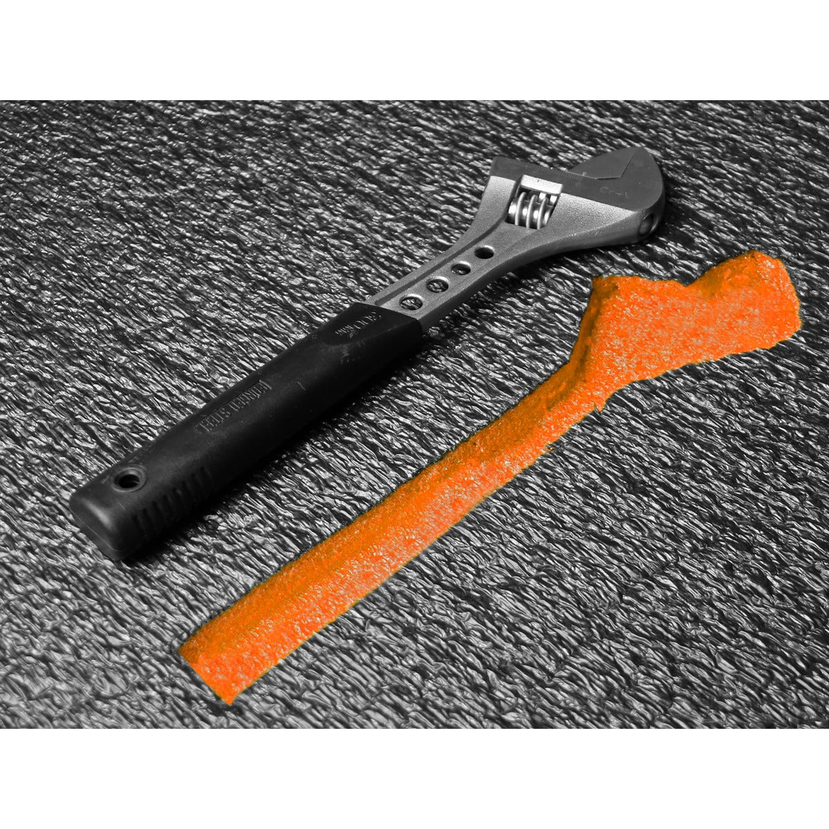 Sealey Easy Peel Shadow Foam 1200 x 550 x 30mm - Orange/Black SF30OR
