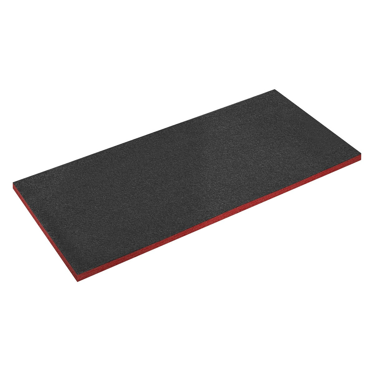 Sealey Easy Peel Shadow Foam 1200 x 550 x 30mm - Red/Black SF30R
