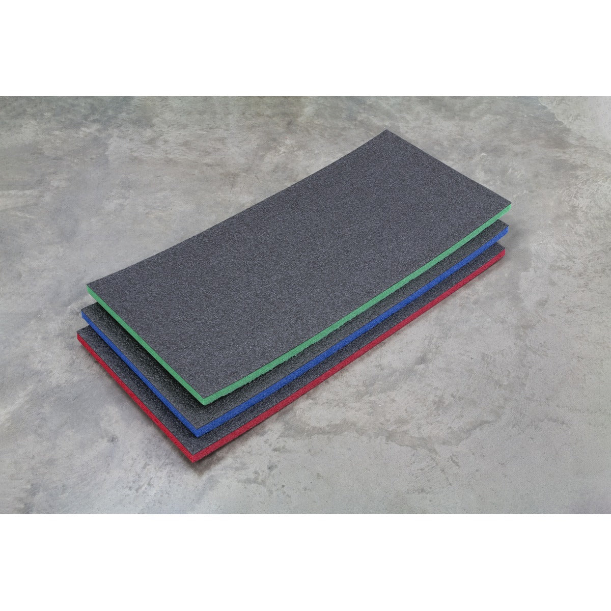 Sealey Easy Peel Shadow Foam 1200 x 550 x 30mm - Red/Black SF30R