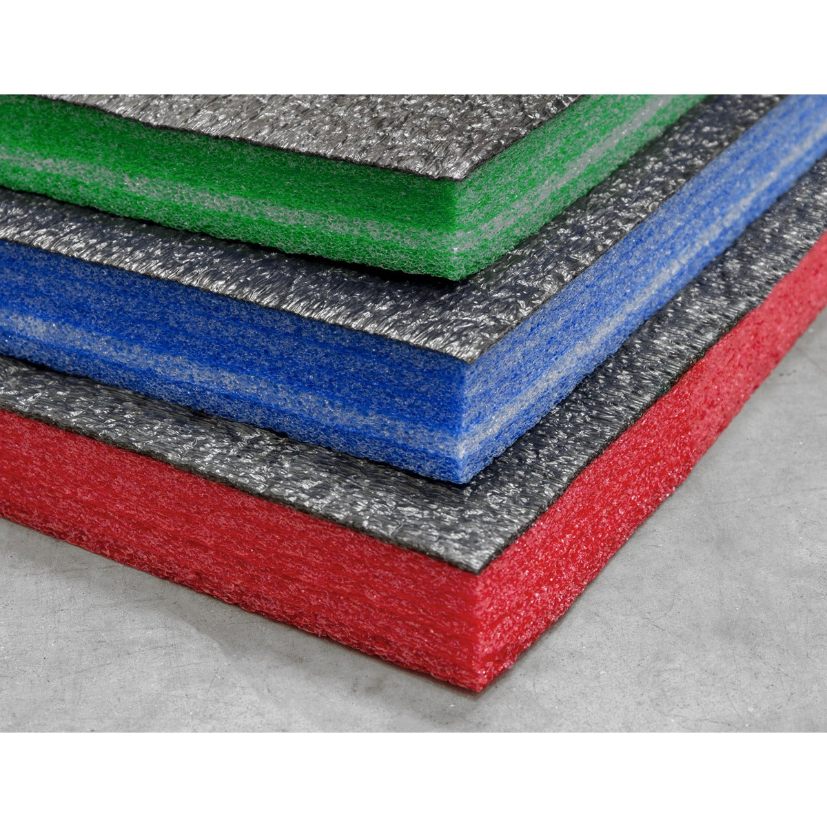 Sealey Easy Peel Shadow Foam 1200 x 550 x 30mm - Red/Black SF30R