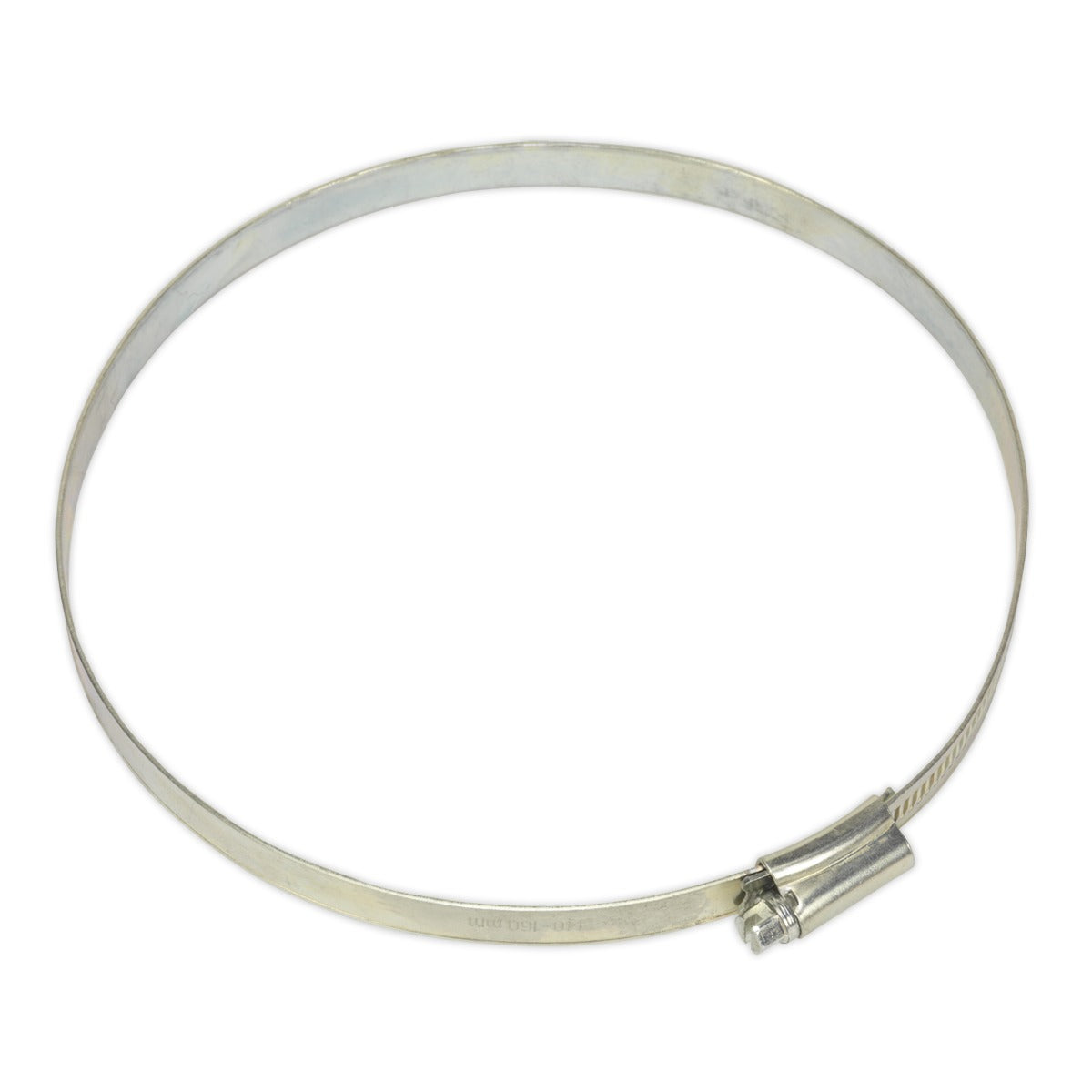 Sealey Zinc Plated Hose Clip 140-160mm - Pack of 10 SHC7