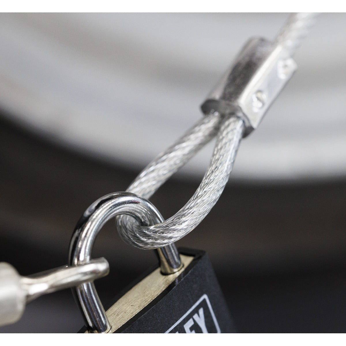 Sealey Motorcycle Cable Lock 3m SHGCL3